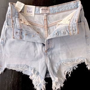 NWT Agolde Dee Denim Shorts